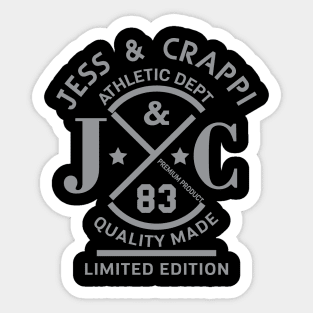 Jess & Crappi quality made Sticker